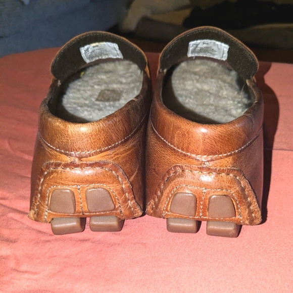 L.B. Evans Men's Alton Cognac Loafers Driving shoes slip on Size 9W NWOT - Picture 3 of 7